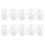 (Size 2, White) 100pcs 7cm IY Painting Eggs Solid Egg Easter Supplies for Kids Children 1