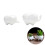 2pcs Elephant Flower Pot Modern White Ceramic Succulent Planter Pots Tiny Flower Plant Containers 3