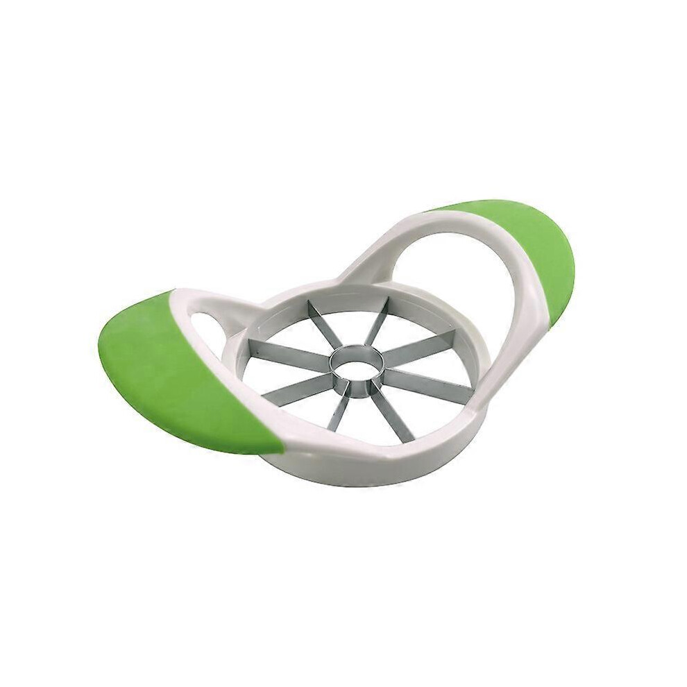 (As show, One size) Apple Slicer - Apple Slicer with 8 Stainless Steel Blades, Apple Core Remover, Easy-to-Use Apple Peeler - Fruit Cutter, Peeler & Apple Corer