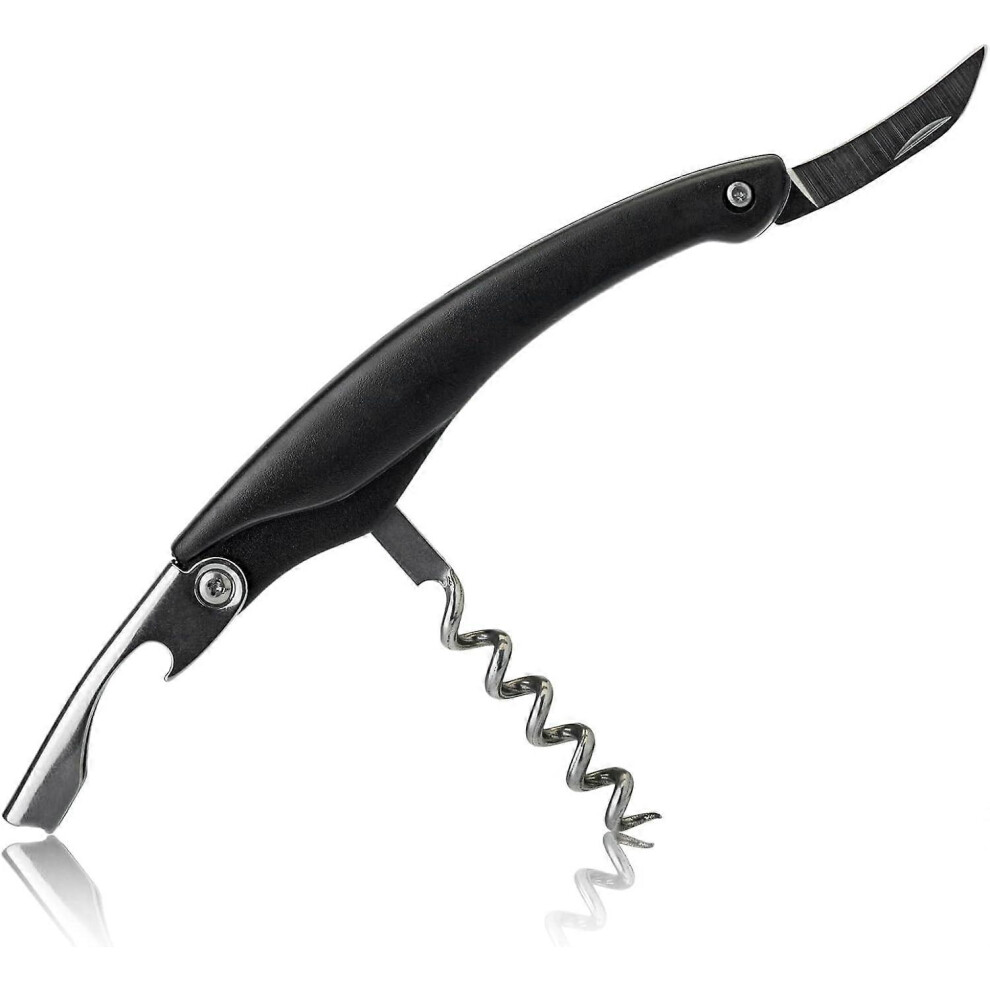 (As show, One size) Multifunctional Wine Bottle Opener Stainless Steel Beer Bottle Opener Home Kitchen Gadget