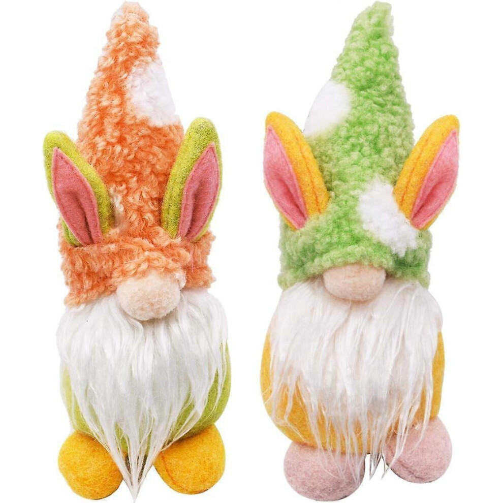 (As show, One size) Easter Rabbit Ornament Easter Gnomes Ornaments, Easter Gnomes Faceless Bunny Dwarf Doll, Easter Bunny Gnomes Plush Decoration, Eas