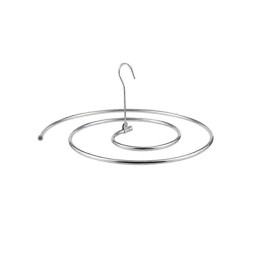 (As show, One size) [2 Pack] Bed Sheet Rack, Space Saver, Multi-Function Spiral Drying Rack, Made of 304 Stainless Steel, Hangers for Drying Bed Sheet