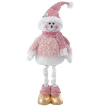 (66X32CM, Pink) Christmas Gnome Doll Lovely Stretchable Gnome Decorative Dwarf Decor Christmas Decoration
