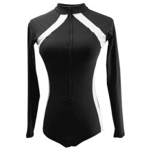 (88.00X81.00X0.20CM, Black) Long Sleeve Swimsuit One Piece Teen Swimsuit Women Bathing Suit Womens Swimsuits