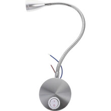 AC 85-265V 3W 360-degree Flexible Arm LED Wall Light LED Reading Light Bedside Lamp with Switch (Warm White)