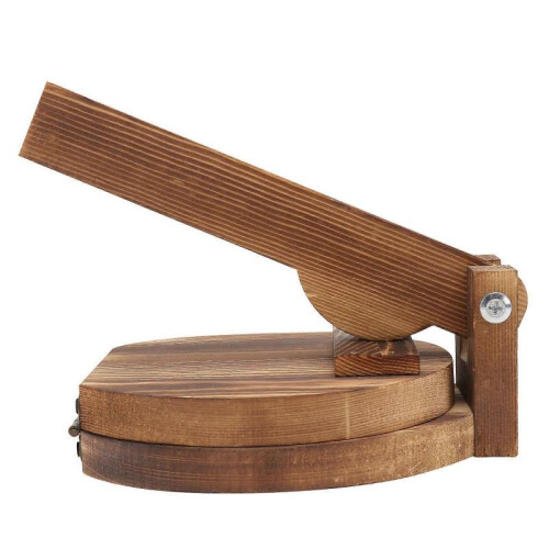 1pc Wooden Dumpling Wrapper Presser Dumpling Pressing Tool for Kitchen Home 2