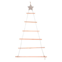 (78X54X1cm, As Shown) Branch Christmas Tree Hanging Christmas Branch Ladder Wall Hanging Decorations