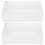 2Pcs Scratch Proof Acrylic Mouse Cover Clear Acrylic Mouse Cover Acrylic Mouse Protector 3