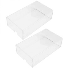 2Pcs Scratch Proof Acrylic Mouse Cover Clear Acrylic Mouse Cover Acrylic Mouse Protector