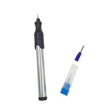 Mini Size DIY Electric Etching Engraving Pen Glass Metal Engraver Pen Engrave Carve Tool No Battery Included(Silver)