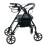 Gr8 Home Folding Rollator Walker with Seat 4 Wheel Mobility Walking Frame Aid 4