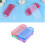 3pcs Storage Case Container Box Pencil Case Multifunctional Interlayer Plastic for Art Sketch Pencil (Random Color) 3