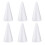 6 Pcs House Decorations Home Polystyrene Balls Polystyrene Shape Cone Shaped Foam 1