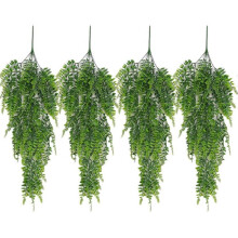 Hanging Artificial Plants for Wall Outdoor Decoration (4 Pack)
