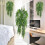 Hanging Artificial Plants for Wall Outdoor Decoration (4 Pack) 5