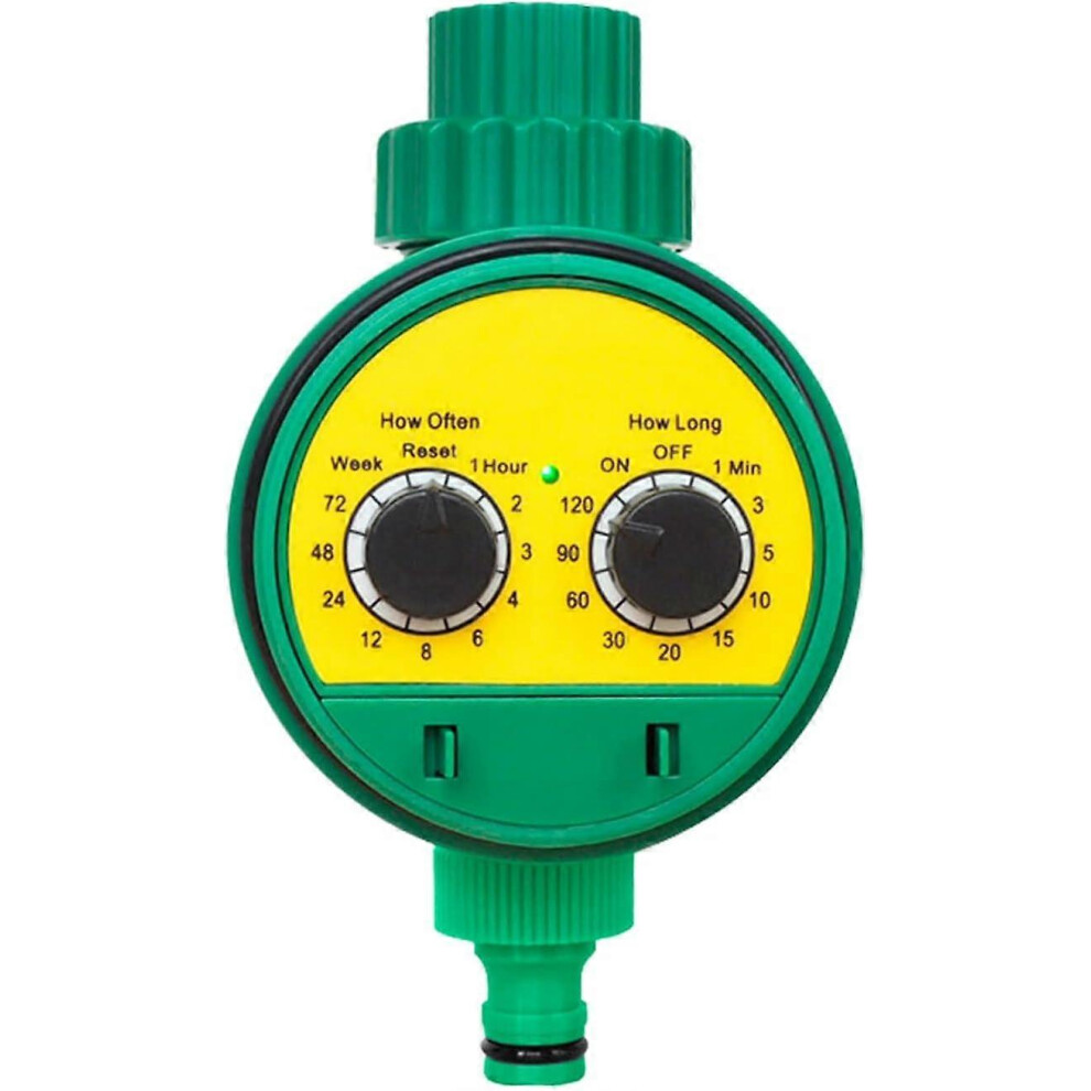 (As show, One size) Automatic Water Timer, Garden Water Timer, Sprinkler Hose Faucet Water Timer Irrigation System Controller for Lawn Garden Greenhouse