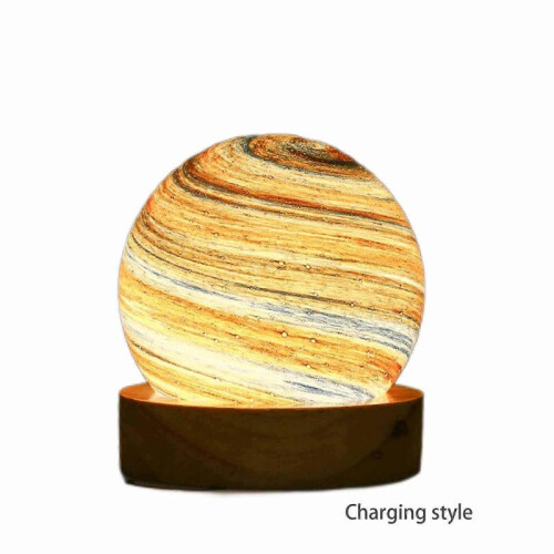 Rechargeable Touch Tricolor Infinitely Dimmable Sunset Table Lamp Ambient Rainbow Lamp 2