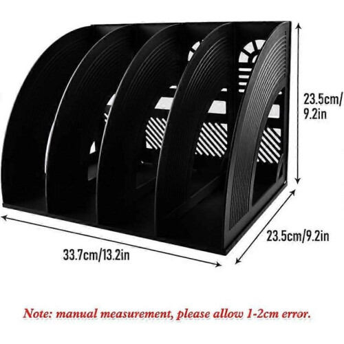A4 File Holder Folding Bookshelf for Office Organization And Storage 2