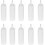 10 8oz/240ml Squeeze Bottles, Multi-function Squeeze Bottles, Leak-proof, BPA-free (Transparent) 1