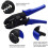 Ratchet Crimping Pliers for Pre-Insulated Terminals - 700 pieces 2
