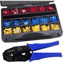 Ratchet Crimping Pliers for Pre-Insulated Terminals - 700 pieces