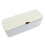 1Pc Creative Power Cord Storage Box Power Strip Data Headset Finishing Wire Organizer Cable Management Wire Arranging Case (White) 1
