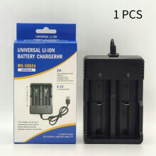 2 Slots 18650 Lithium -Batteriehalter Universal USB Smart Ladegerät