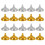 20Pcs Desktop Flag Holders Decorative Flag Bases Plastic Flag Pole Holders Home Office Flag Holders 2