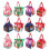 12pcs Adorable Apple Boxes Cube Paper Boxes Christmas Chocolate Boxes Gift Cases 2