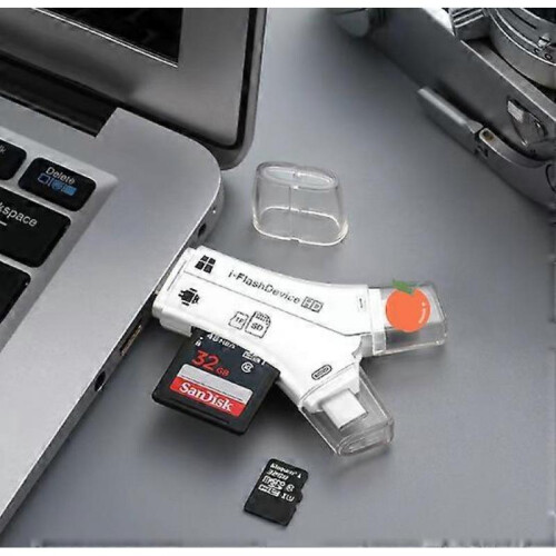 Y type TF/SD card reader type-c Android Lightning mobile phone multi-function otg card reader 2