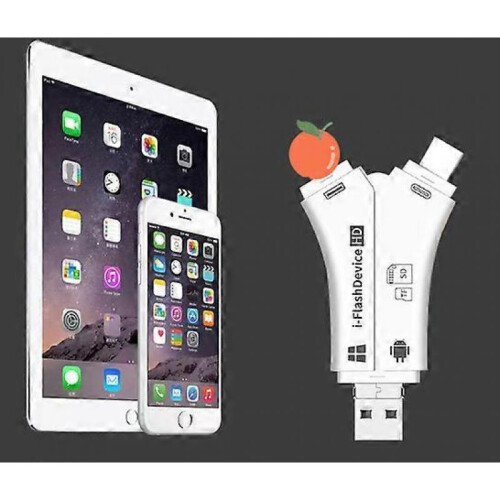 Y type TF/SD card reader type-c Android Lightning mobile phone multi-function otg card reader 1
