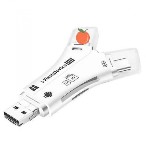 Y type TF/SD card reader type-c Android Lightning mobile phone multi-function otg card reader