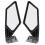 Adjustable Rearview Side Mirror Replacement Accessory Fit for Can Am Maverick X3 UTV 3