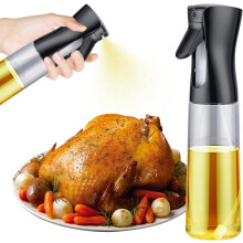 Oil Spray, 300ml Cooking Oil Spray Free BPA, Olive Oil Spray for Air Fryer, Salads, Barbecues