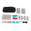 Game Console Protective Case Carrying Storage Bag Set with Screen Protector Thumb Grips Caps for Switch Console 1
