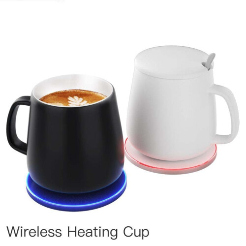 JAKCOM HC2S Wireless Heating Cup Set(White) 2