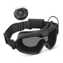 Anti Fog Goggle with Fan and Interchangeable Lens, Goggles & Glasses for Cycling Hunting Motorcycle