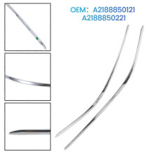 A2188850121 A2188850221 Car Left Right Front Bumper Trim Strips for - W218 CLS300 CLS320 CLS350 CLS