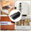 8 Pack Magnetic Push Latch Heavy Duty Push to Open Cabinet Hardware Push Release Magnets Touch Latc 5