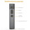 Wireless Presenter Presentation Remote with Green Light Built-in Receiver for Classrooms Lecture Me 5