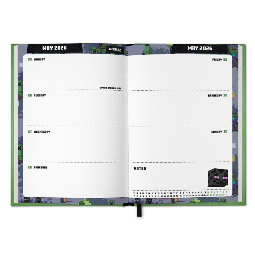 Minecraft MINECRAFT 2026 A5 DIARY 2