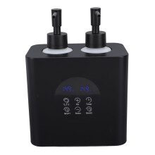 Massage Oil Heater Professional Body Oil Warmer Electric Lotion Warmer with Essential Oil Bottles for Spa Salon and Barbershop US Plug