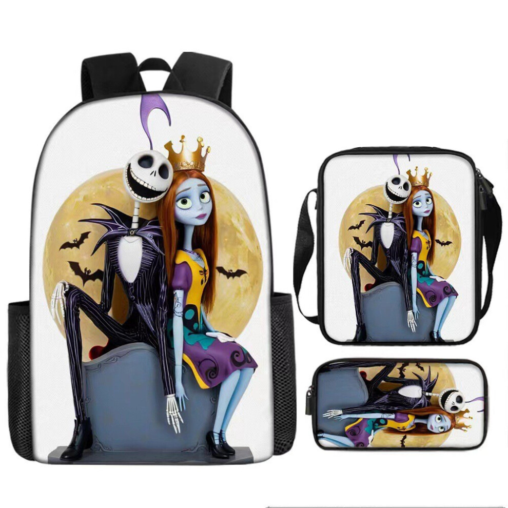 (R style, Crossbody bag) "The Nightmare Before Christmas" student backpack crossbody bag cute-image-OPC-PHQ7BMY-NEW