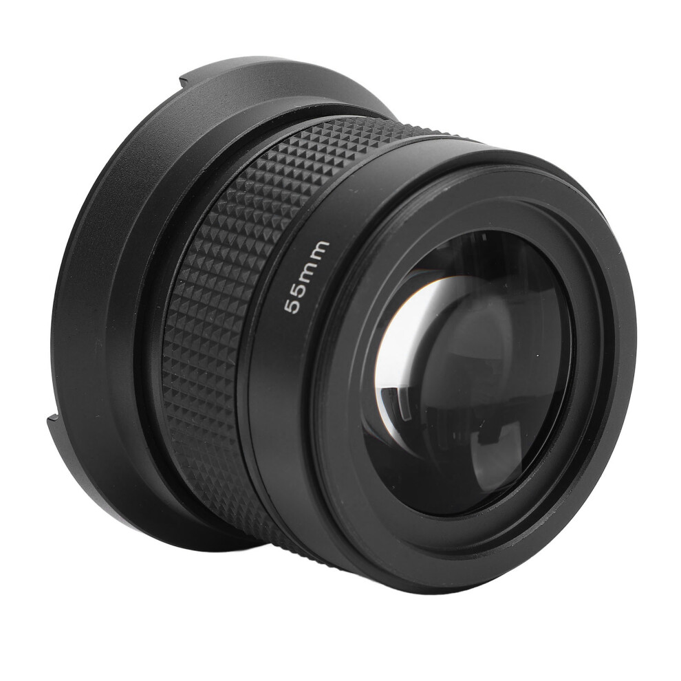 Fisheye Lens 0.35X Super Wide Angle Panoramic Macro 2 In 1 Detachable Lens Af Ir Compatible 55Mm / 2.17In 5021313228191