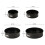 Cake Pan Set Professional Baking Mold Cake Pan Set Non-Stick with Removable Bottom 4 Pieces (4inch/ 2