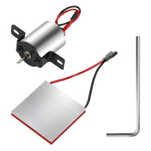 (As show, One size) Fireplaces Fan Motor Accessories Motor and Power Generation Sheet 4Blade Heat Powered Stove Fan for Wood Log Burners