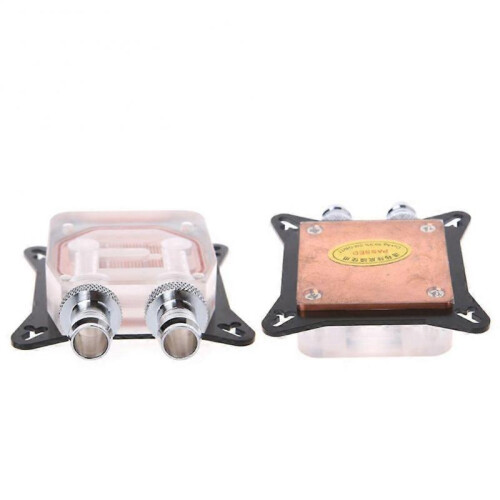 GPU Water Block Cooling Double Channel Copper Cooler for Graphics Card Radiator 2