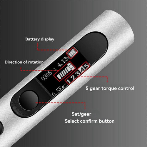 Electric Screwdriver Set with Dual Torque Adjustment Function 32 in 1 Mobile Phone and Tablet Repai 2