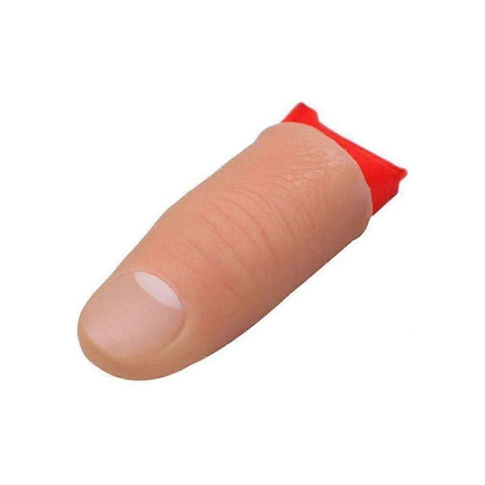 (As show, One size) Fake Thumb with Sling Disappearing Fingers Realistic Severed Fingers Prank Toys for Halloween Decorations Magic Performance Props