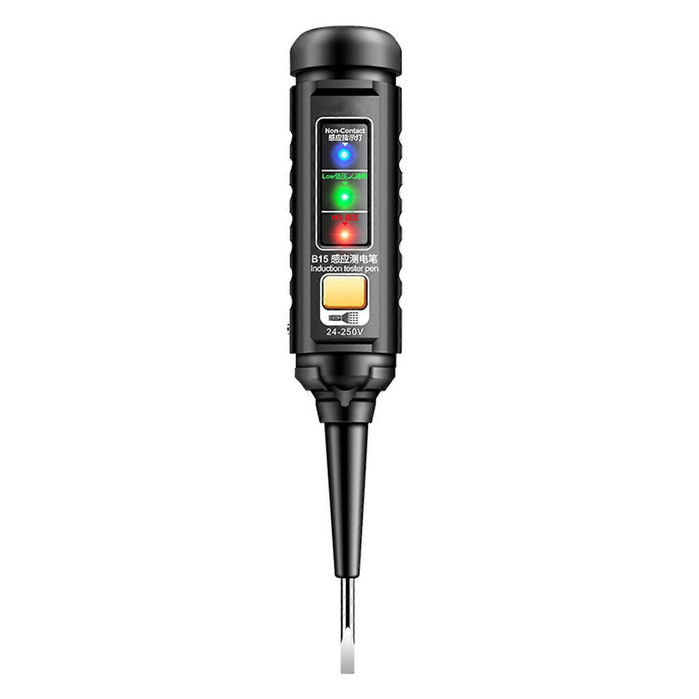 (As Show, One Size) 24-250V Voltage Detection Pen Test Wire Breakpoint Induction Test Pen Professional Electrician Electrical Pen 7683012669583